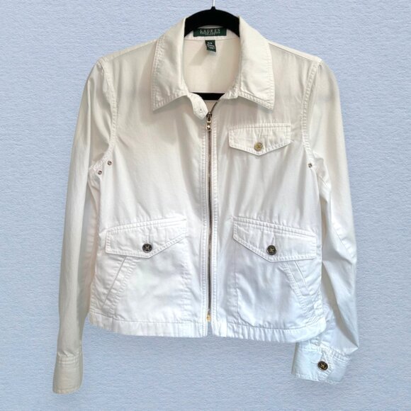 Lauren Ralph Lauren white jacket - Picture 2 of 12